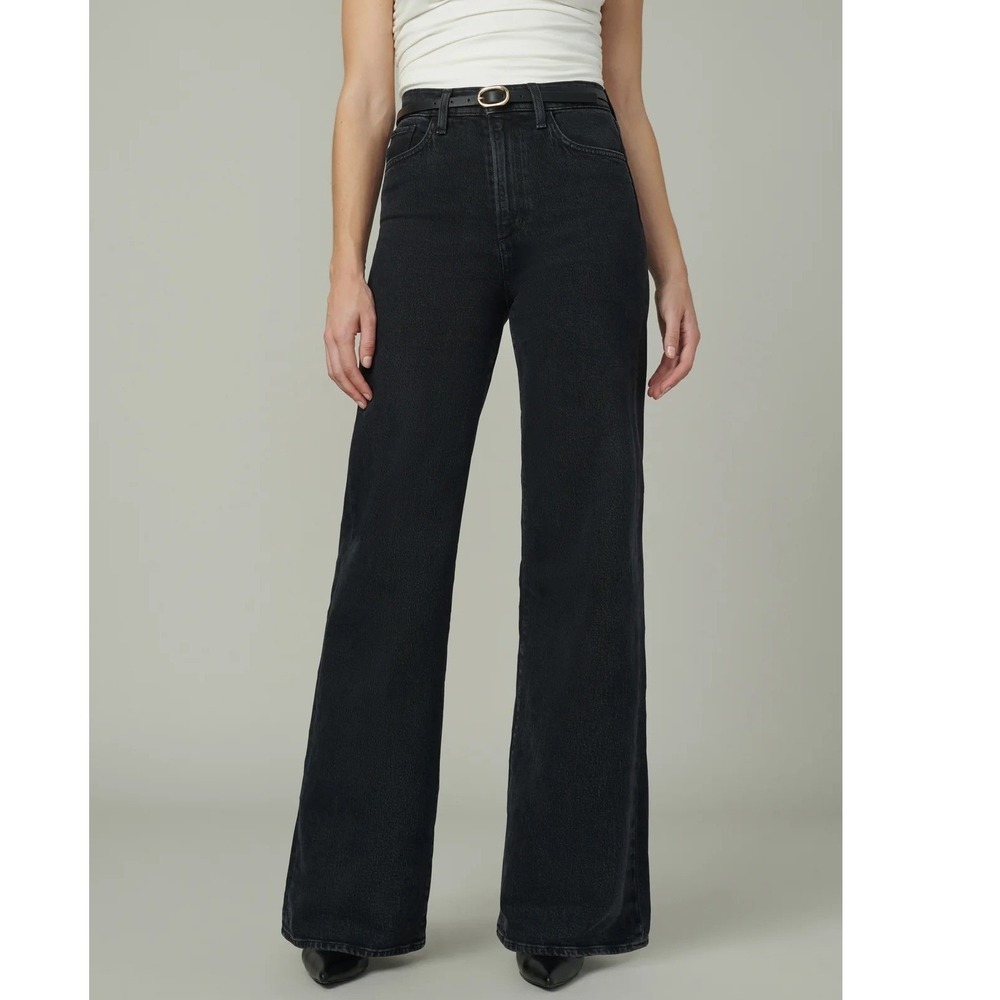 Joes Jeans Women The Mia High-Rise Wide-Leg Jeans Size 29 Bewitched Denim Grunge